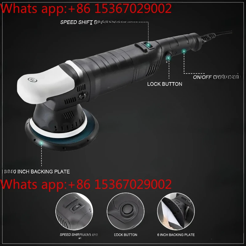 Orbital Polisher Da - Orbital Polisaj Makinesi 6 İnç Çift