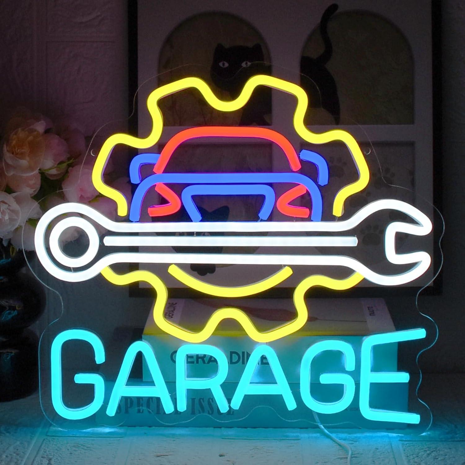 Garaj Neon Tabelası USB Güçlü  - Auto Repair Shop incelemesi ve fiyatı