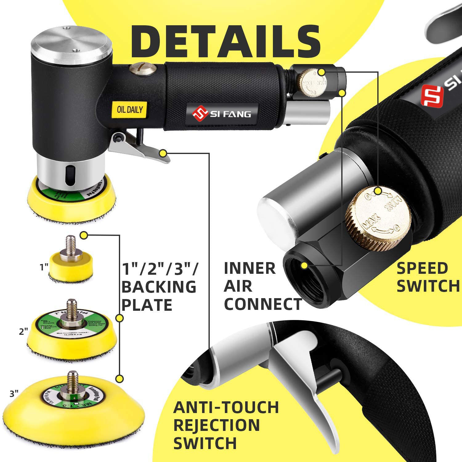 Orbit Havalı Zımpara Mini Pnöm - Orbital Polisher Da incelemesi ve fiyatı