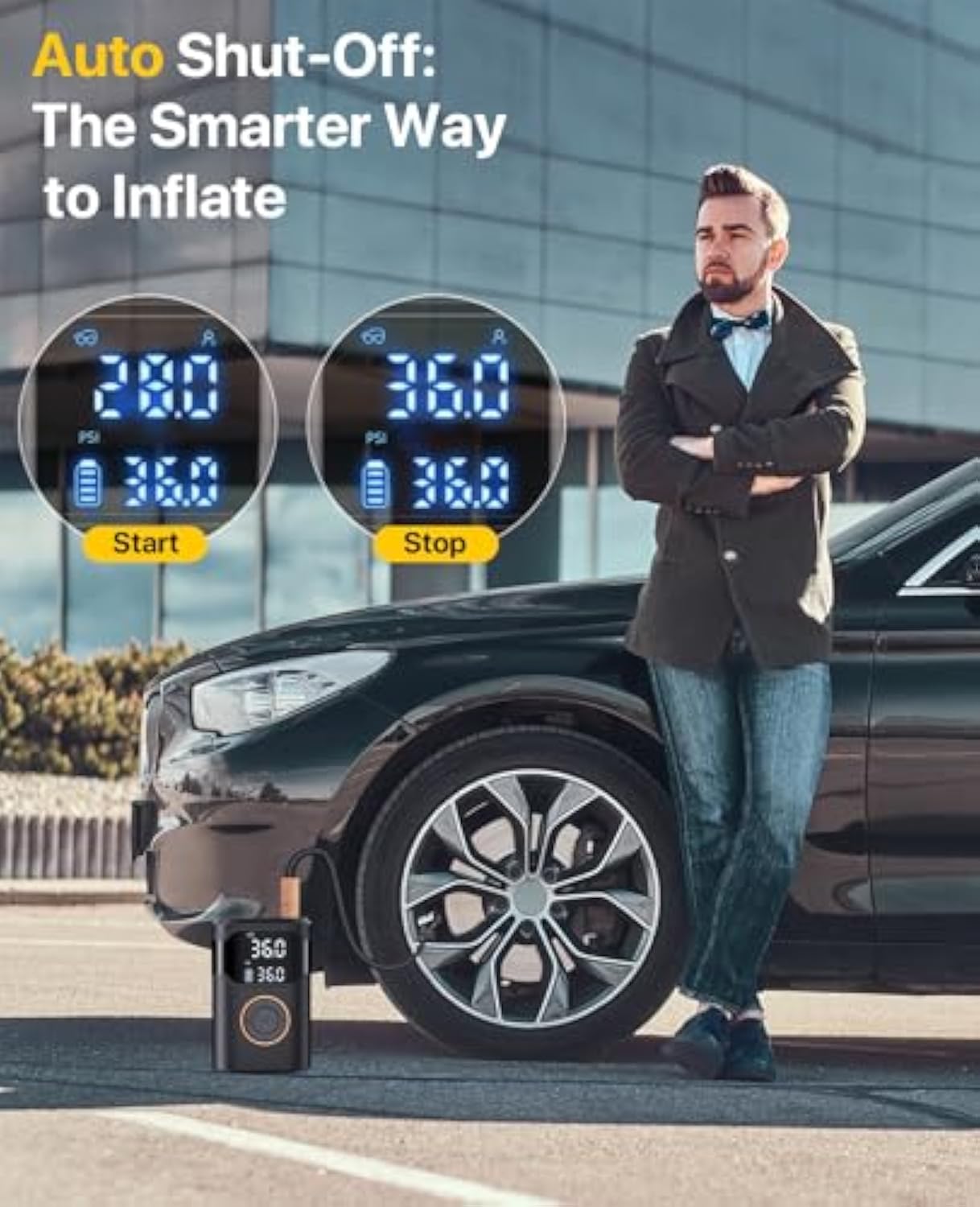 Otomatik Şarj Edilebilir Elekt - Air Compressor incelemesi ve fiyatı