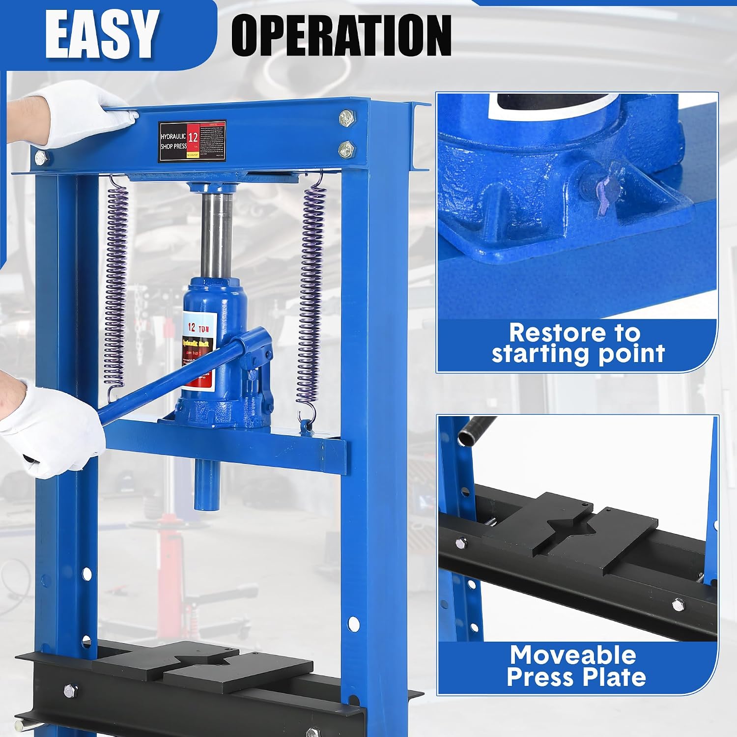 Tacleekii 6T Hidrolik Pres H-Ç - Car Frame Straightening incelemesi ve fiyatı