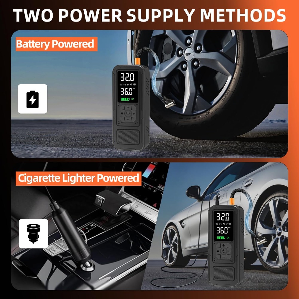 6000mAh Kablosuz Lastik Şişirm - Air Compressor incelemesi ve fiyatı